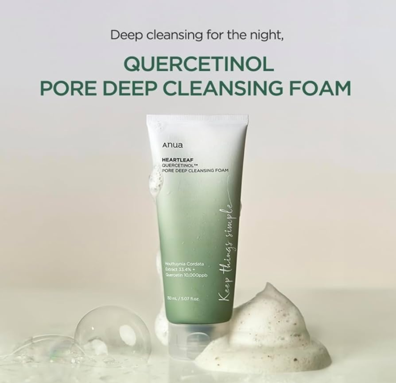 Heartleaf Quercetinol Pore Deep Cleansing Foam - Image 2