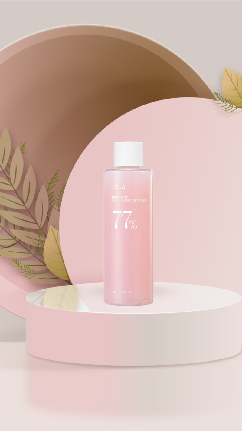 Peach 77% Niacin Essence Toner - Image 5