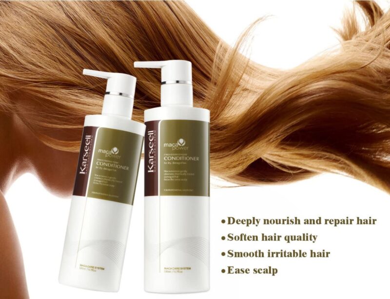 KARSEELL MACA POWER CONDITIONER FOR DRY DAMAGED HAIR 800 ML - Image 5