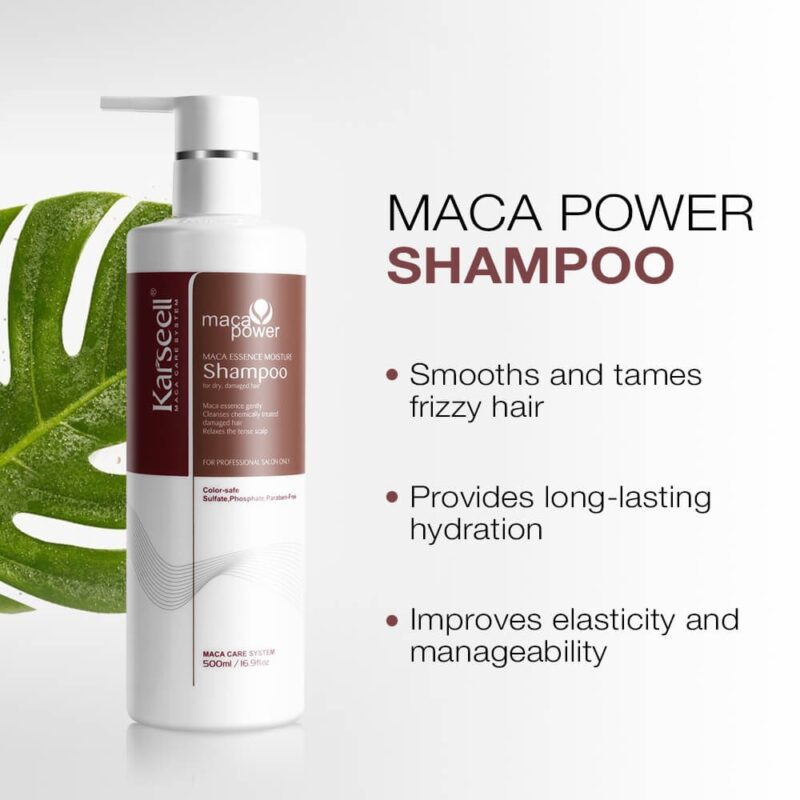 KARSEELL MACA POWER SHAMPOO FOR DRY DAMAGED HAIR 800 ML